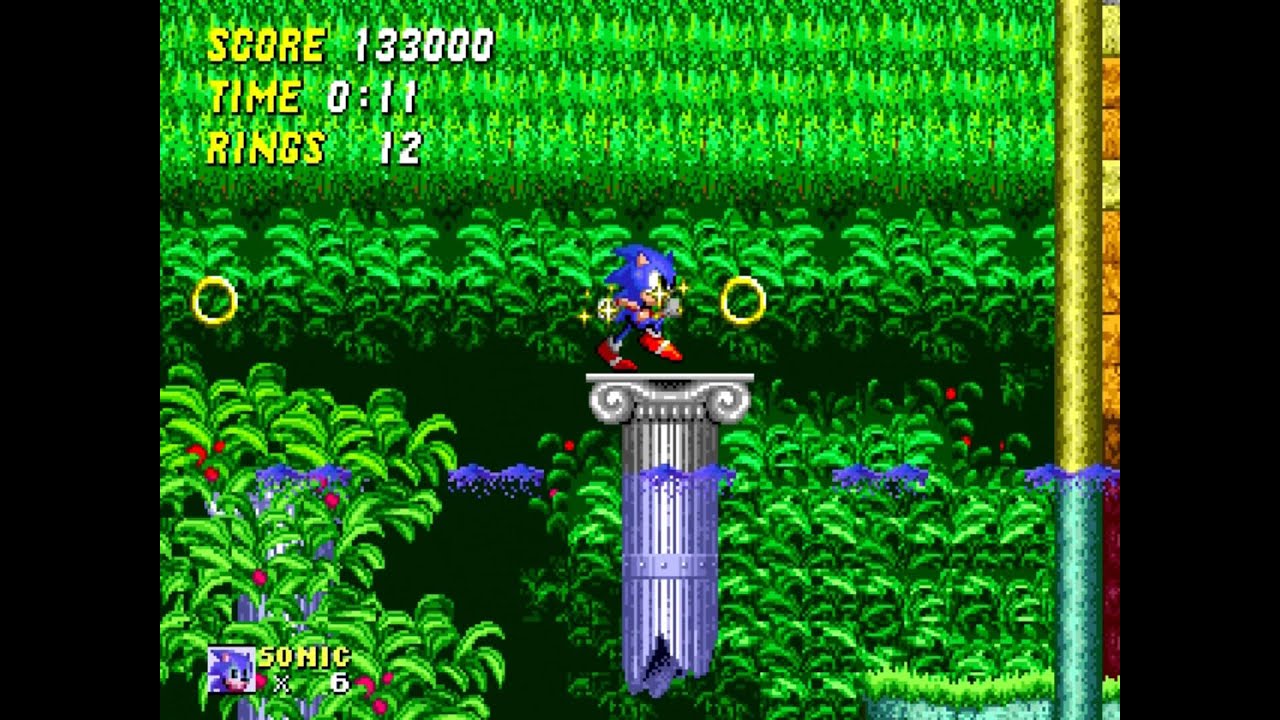 Sonic the Hedgehog 2 Aquatic Ruin Zone YouTube