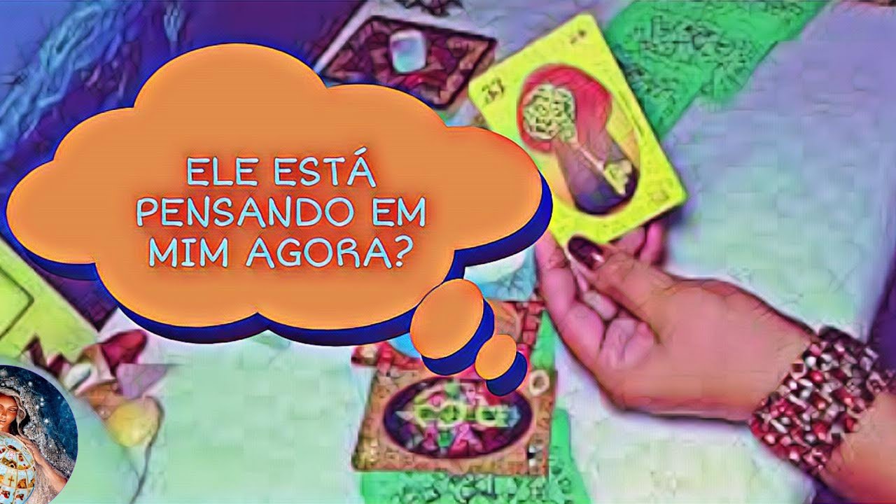 Ele(a) está pensando em mim agora??😉O que ele está pensando? 🥰