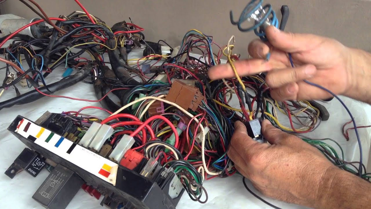 Mendonça - elétrica gol quadrado, 7/ relê auxiliar pós chave primeira posição