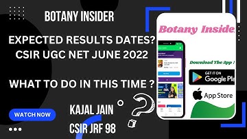 Expected Score Cards Dates- CSIR UGC NET JUNE 2022 |What to do till the results | CSIR NET June 2022