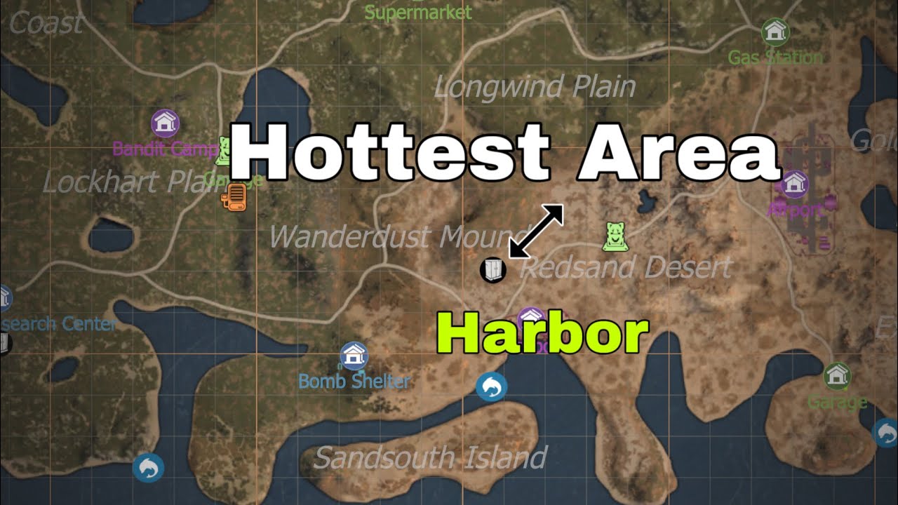 Life In Hottest Area With 100 Player Last Island Of Survival 