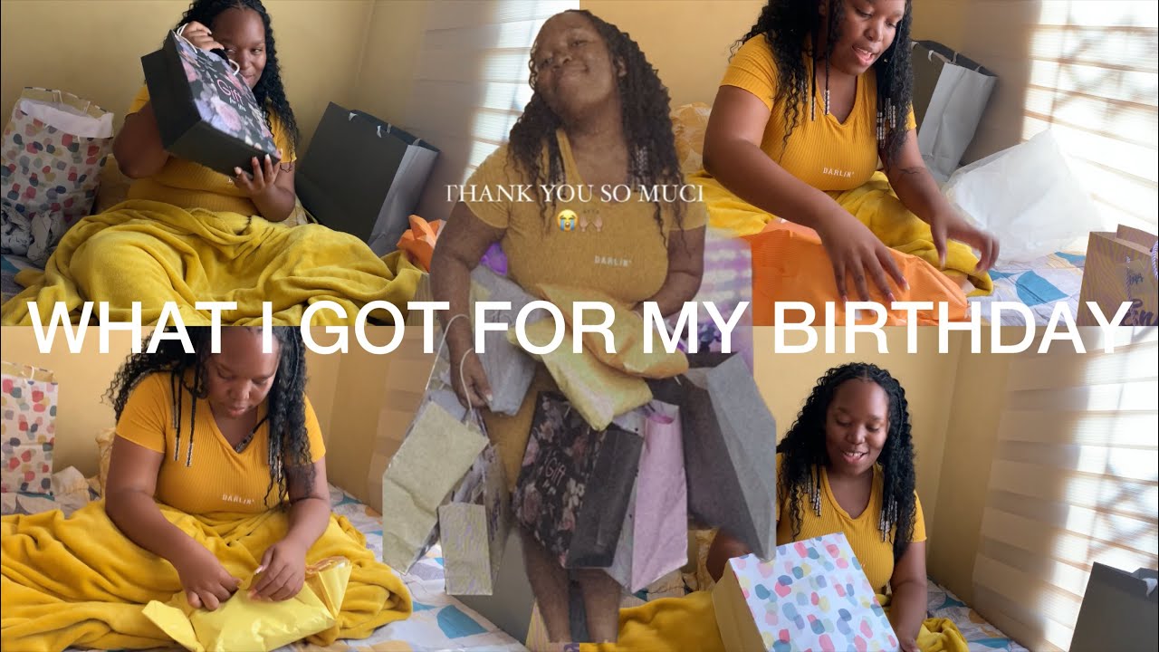 What I Got for My 21st Birthday🫶🏽 || South African youtuber