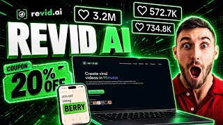Revid AI Promo Code 2026 🔥 Best Active 20% OFF Discount Coupon (Code: BERRY)