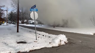 House catches fire in Marion, crews respond