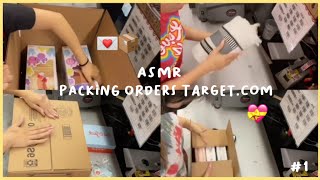 Asmr Packing Orders  targetcom  Tiktok  Collection