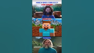 Which remake would you watch? Minecraft Movie Animated Remake Comparison #minecraft #animation