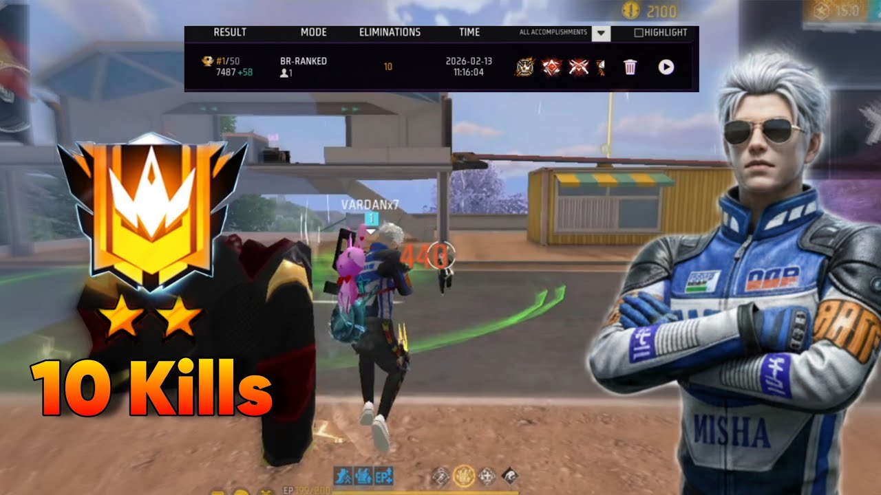Master Tier Solo Ranked Gameplay | Free Fire
