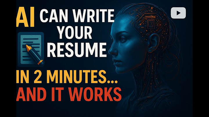AI Can Write Your Resume in 2 Minutes… And It Works