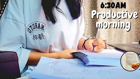 ☀️ 6:30 am morning routine | productive and cozy ✨  | withankita