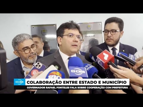 Rafael Fonteles comenta cooperação entre o Piauí e o município de Teresina 21 05 2025