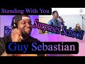 Guy Sebastian Emotional School Choir Performance Suprise | Standing With You | Reaction