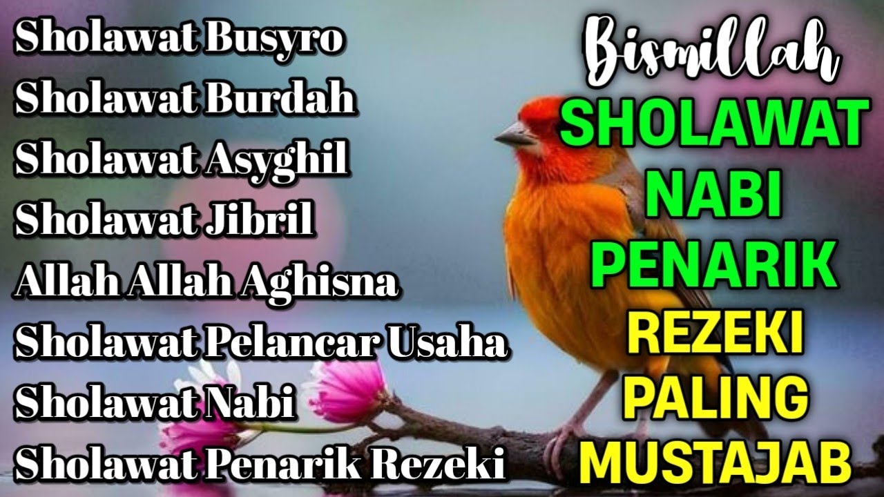 KUMPULAN SHOLAWAT PENARIK REZEKI TERBARU 2024 | Sholawat Jibril, Sholawat Busyro, Nariyah, Asyghil