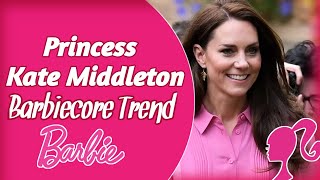 Kate Middleton In Barbiecore Trend Princess Of Wales In Multiple Pink Outfits