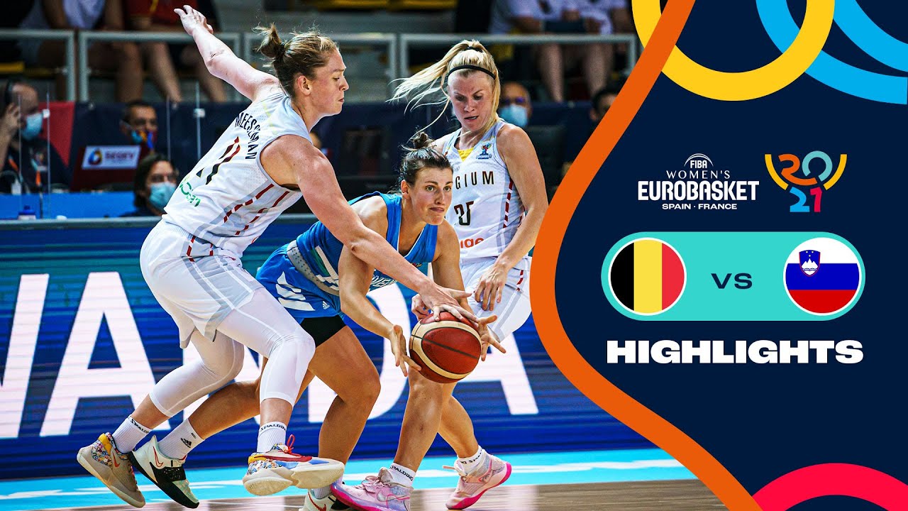 Belgium V Slovenia Boxscore Fiba Women S Eurobasket 2021 18 June Fiba Basketball