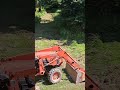 my husband working our yard