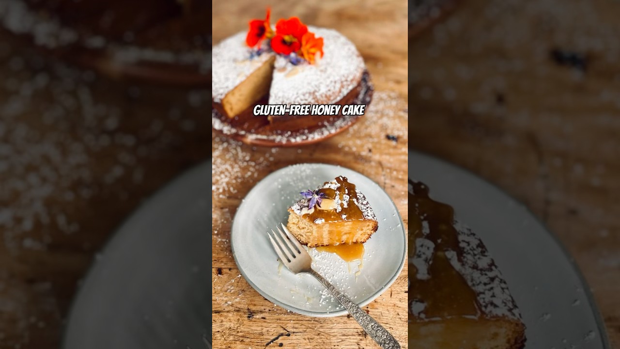 Gluten-Free Honey Cake #shorts #recipe #glutenfree #sugarfree #honey #cake #food