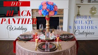 Hello DIY Queens! In this video I show you how to make Elegant Black Panther Theme Wedding Decorations. The inspiration ...