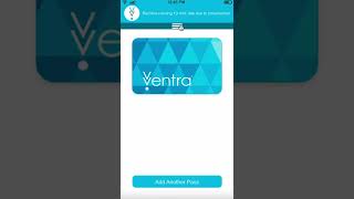 Ventra App Prototype