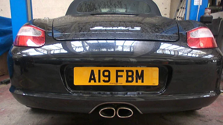 Performance-Porsche 987 Porsche Boxster Exhaust Upgrade - Before