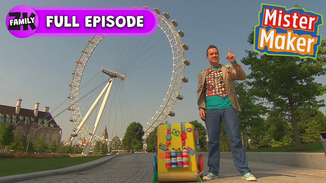 Mister Maker Goes Around the World - London Eye! 🎡 🌎 Series 1, Episode 4 - Full Episode 👨‍🎨