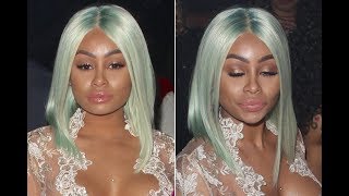 Blac Chyna Rob Kardashian's ex flashes bare nipples as boobs escape playsuit