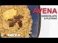 Avena con chocolate