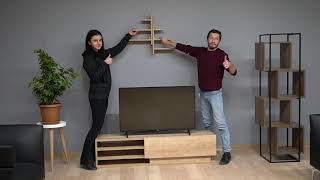 Decorotika Linda TV Stand & Media Console Assembly screenshot 2
