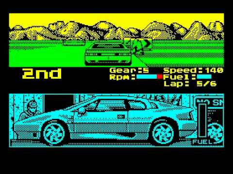 Lotus Esprit Turbo Challenge Walkthrough, ZX Spectrum