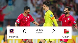 Oman vs Malaysia 2-0