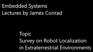 A Survey on Robot Localization in Extraterrestrial Environments