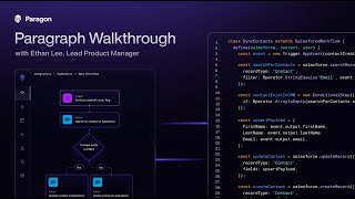 Paragraph (Integrations as Code) Walkthrough - Paragon Embedded iPaaS