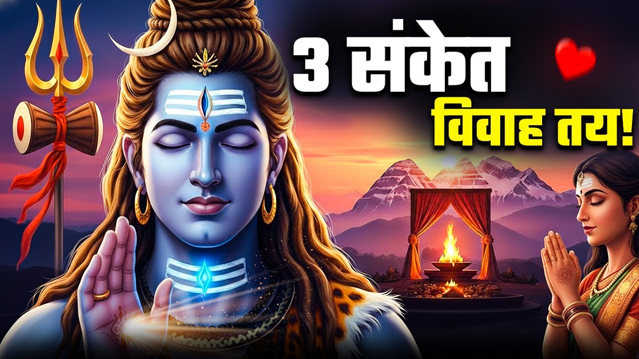💖Shiv ka sandesh today : प्रेम विवाह पक्का..! सिर्फ 3 संकेत देखलो..?💍 Mahadev ka Sandesh
