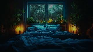 Thunderstorm at Midnight | Heavy Rain & Rolling Thunder for Deep Sleep & Relaxation ⚡🌧️