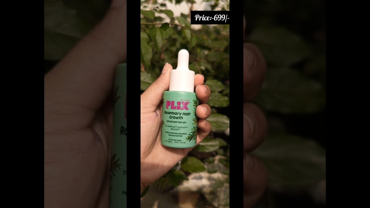 Plix Rosemary hair growth advance serum 