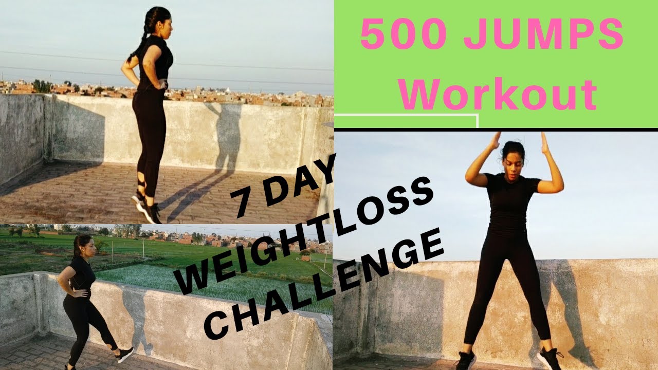 7 Day Weightloss Challenge HIIT YouTube