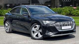 Approved Used Audi e-tron Sportback S line 55 300kW quattro auto | Preston Audi