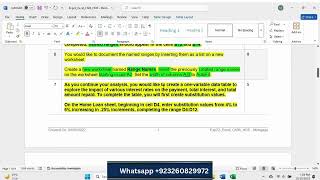 Exp22_Excel_Ch06_HOE - Mortgage | Excel Ch06 HOE Mortgage | excel Ch06 HOE Mortgage | Ch06 HOE