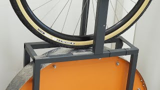 Panaracer GravelKing X1 R Rolling Resistance Test (spin up video)