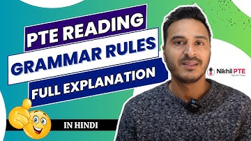 TRICKY GRAMMAR RULES FOR PTE READING || PTE BY NIKHIL || #nikhilpte