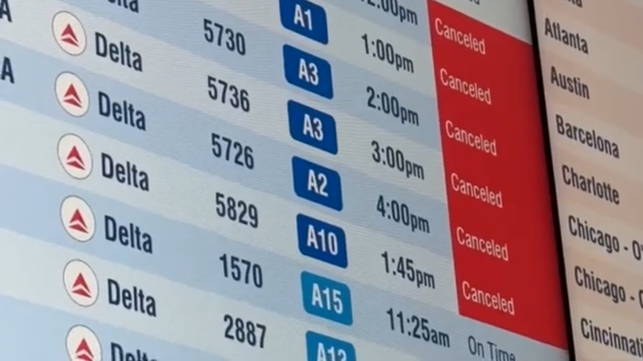 5,000+ flights canceled as blizzard hits Northeast