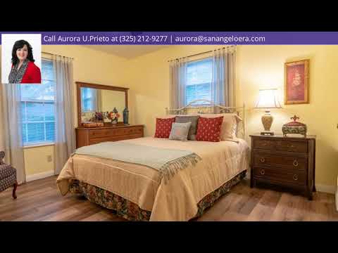 3329 Canyon Creek Dr, San Angelo, TX home video tour