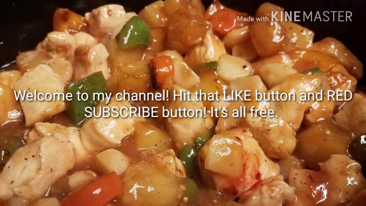 Tasty Sweet and Sour Chicken YouTube