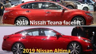 2019 Nissan Teana Vs. 2019 Nissan Altima