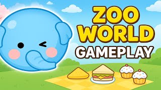 Zoo World Gameplay – Adorable Animal Merge Puzzle Game (Android/iOS) screenshot 3