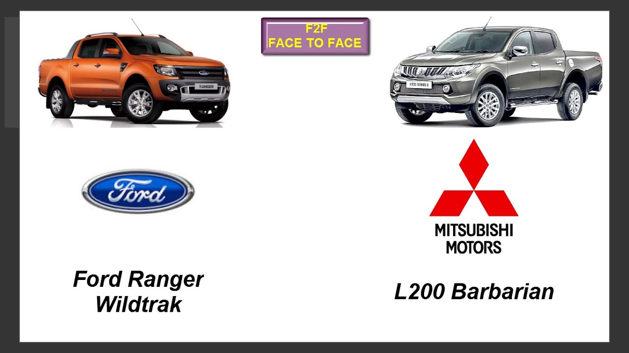 Mitsubishi L200 Barbarian Vs Ford Ranger Wildtrak