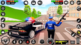 New Police Simulator 2026 - Police Multi-level Tesla Electric Car Chasing Car Game Android GamePlay screenshot 5