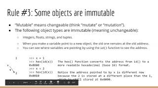 Python Objects