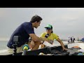 Magdalena Lobnig on how to set up a boat for Beach Sprints | 2025 World Rowing Beach Sprint Finals