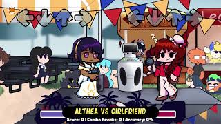 Althea Vs Girlfriend. Friday Night Funkin.