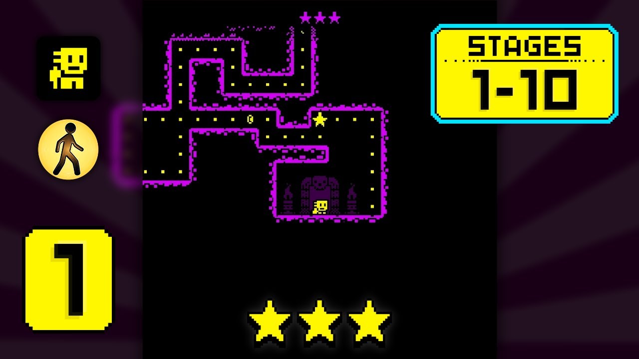 TOMB OF THE MASK | Part 1 (Stages 1-10) | WalkThrough